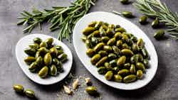 Garlic And Rosemary Marinated Olives