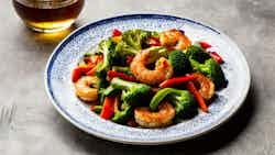 Garnalen En Groenten Roerbak (surinamese Shrimp And Vegetable Stir-fry)