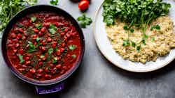 Ghormeh Bademjan (persian Eggplant And Tomato Stew)