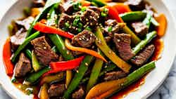 Ginger Garlic Hainan Beef Stir-fry