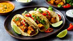 Goan Style Fish Tikka Tacos