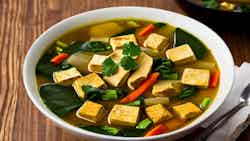 Golden Lotus Tofu And Vegetable Soup