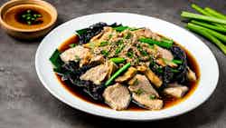 Gon Mun Gai (steamed Chicken With Black Fungus)