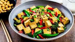 Gong Bao Tofu Stir-Fry (宫保豆腐炒)