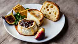 Gower's Baked Brie With Fig Jam