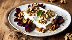 Gower's Baked Goat Cheese With Honey And Walnuts