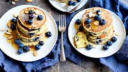 Gower's Blueberry And Almond Pancakes