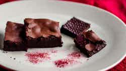 Gower's Chocolate And Raspberry Brownies
