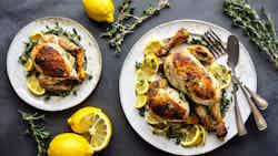 Greek Lemon Roasted Chicken
