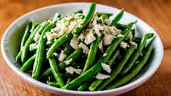 Green Bean Na Kokonas Salad (green Bean And Coconut Salad)