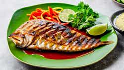Grilled Fish With Lime And Chili Sauce
