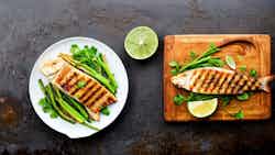 Grilled Fish With Lime And Ginger