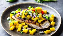 Grilled Kingfish With Mango Salsa