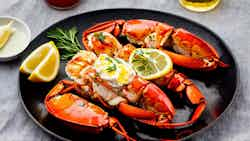 Grilled Lobster With Garlic Butter