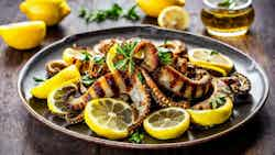 Grilled Octopus With Lemon And Oregano