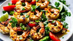 Grilled Prawns With Pineapple Salsa