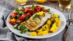 Grilled Snapper With Mango Chutney