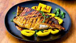 Grilled Snapper With Mango Habanero Glaze