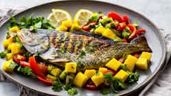 Grilled Snapper With Mango Salsa
