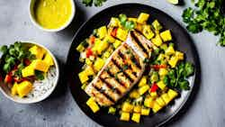 Grilled Swordfish With Mango Salsa