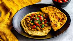 Gujarati-style Chole Bhature