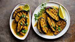 Gulai (spicy Grilled Eggplant)
