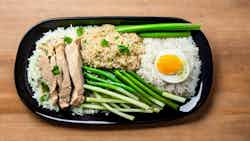 Hainanese Chicken Rice (nasi Ayam Hainan)