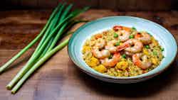 Hainanese Pineapple Shrimp Fried Rice