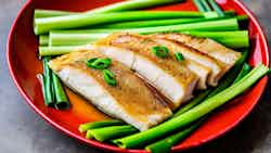 Hainanese Steamed Ginger Scallion Fish