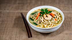 Haitang Mian (creamy Manchu Seafood Noodles)