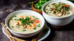 Haitang Zhou (creamy Manchu Seafood Congee)