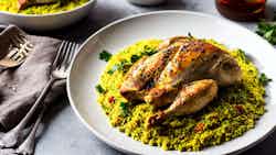 Harissa Roasted Chicken With Couscous