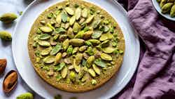 Harisseh (syrian Almond And Pistachio Cake)