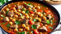 Hashweh Lahmeh (syrian Lamb And Chickpea Stew)