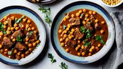 Hashweh (lamb And Chickpea Stew)