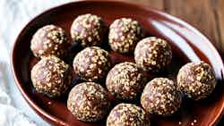 Havregrynskugler (danish Chocolate Oatmeal Balls)