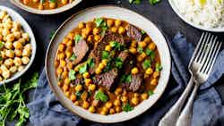 Hazaragi Beef and Chickpea Stew (Qorma-e Gosht-o-Chana)