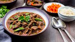 Hazaragi Beef and Eggplant Stew (Qorma-e Gosht-o-Bademjan)