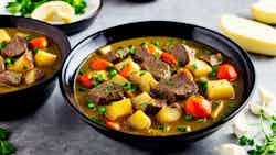 Hazaragi Beef and Potato Stew (Qorma-e Gosht-o-Alu)