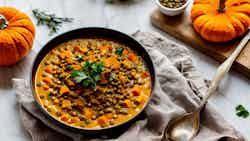 Hazaragi Pumpkin and Lentil Stew (Aash-e Kadoo)