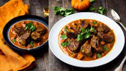 Hazaragi Spiced Lamb and Pumpkin Curry (Qorma-e Gosht-o-Kadoo)