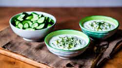 Hazaragi Yogurt and Cucumber Salad (Mast-o-Khiar)