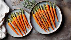 Honey Glazed Carrots With Thyme