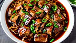 Hong Shao Fen Si Rou (braised Pork With Vermicelli In Brown Sauce)