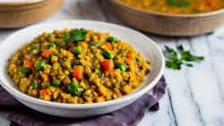 Hot Lentil Rice (bisi Bele Bath)