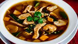 Htamin Jin (burmese-style Hot And Sour Soup)