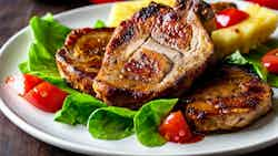 Huli Huli Pineapple Pork Chops