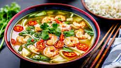 Hunan-style Spicy Shrimp Soup (湖南辣虾汤)