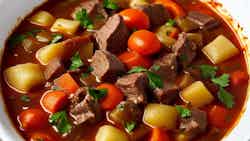 Husum's Hearty Stew: Beef And Vegetable Casserole