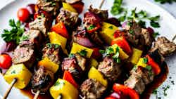 Icelandic Lamb Kebabs With Skyr Sauce